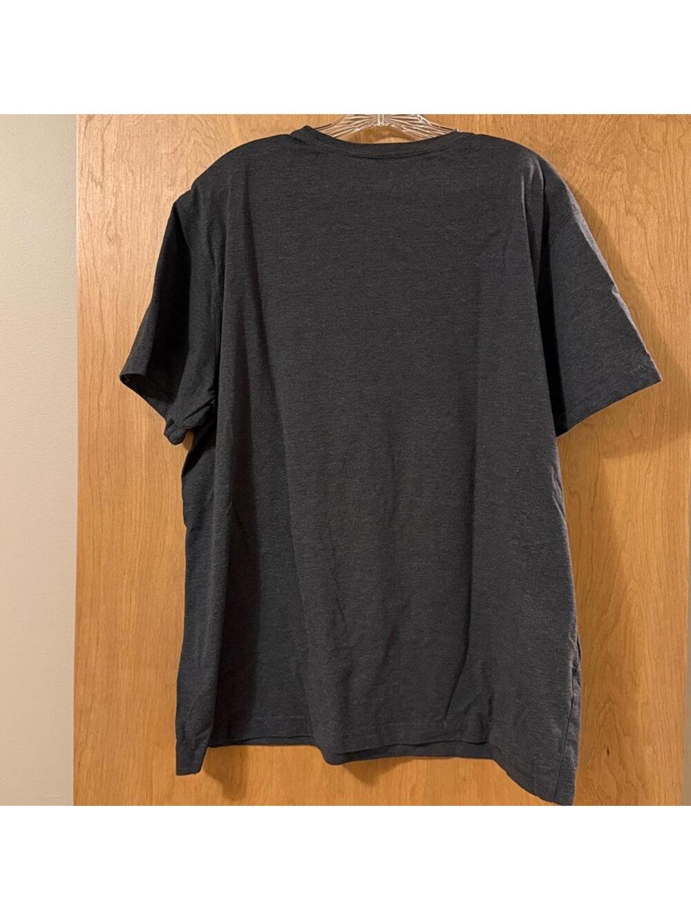 Eddie Bauer Charcoal Gray Graphic Tee Shirt Men's XXL - Picture 2 of 4